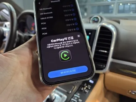 포르쉐 카이엔 GTS 애플 카플레이! 구글 안드로이드오토!! (무선 카플레이, 무선 안드로이드오토) PCM 3.1 !!