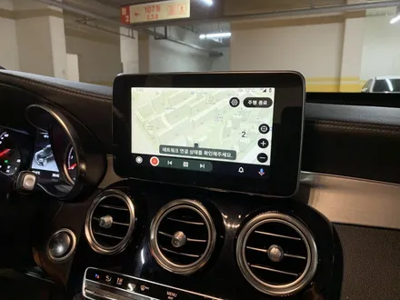 벤츠 GLC350e 애플 카플레이, 구글 안드로이드오토 터치