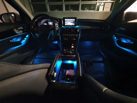 벤츠 C200d W205 엠비언트 라이트 없는 차량, 순정형 엠비언트 라이트 장착하기!