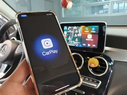 벤츠 GLC220d 카플레이 터치 장착! 안드로이드오토 터치 장착! (무선 애플 카플레이, 무선 구글 안드로이드오토)