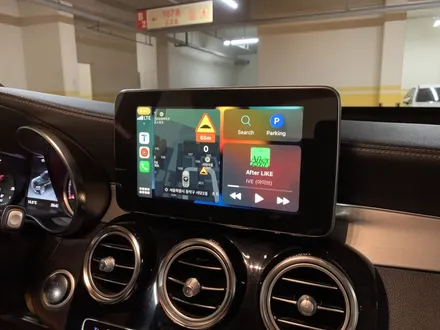벤츠 GLC350e 애플 카플레이, 구글 안드로이드오토 터치