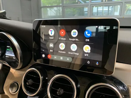 벤츠 GLC350e 애플 카플레이 터치, 구글 안드로이드오토 터치