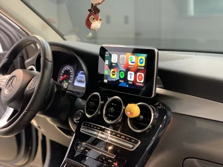 벤츠 GLC220d 카플레이 터치 장착! 안드로이드오토 터치 장착! (무선 애플 카플레이, 무선 구글 안드로이드오토)