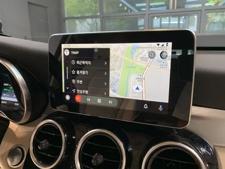 벤츠 GLC350e 애플 카플레이 터치, 구글 안드로이드오토 터치