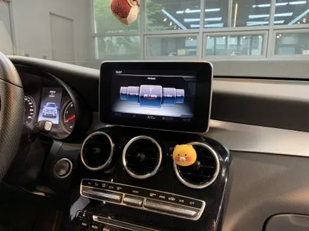벤츠 GLC220d 카플레이 터치 장착! 안드로이드오토 터치 장착! (무선 애플 카플레이, 무선 구글 안드로이드오토)