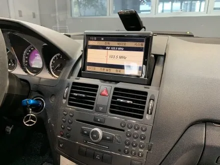 2010년 벤츠 C200 W204 안드로이드 올인원,모니터 고장으로 교체 장착