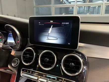 벤츠 GLC350e 애플 카플레이 터치, 안드로이드오토 터치 장착!