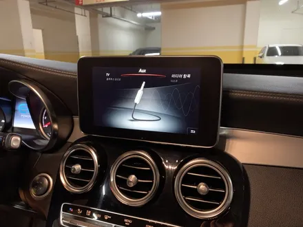 벤츠 GLC350e 애플 카플레이, 구글 안드로이드오토 터치