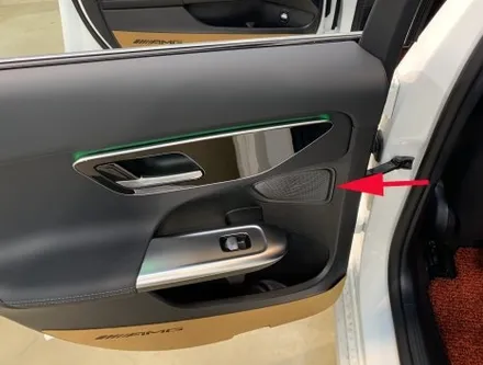 벤츠 신형 C300, W206 4D 부메스터 트위터, 엠비언트 부메스터 스피커 커버, 2열 엠비언트 송풍구