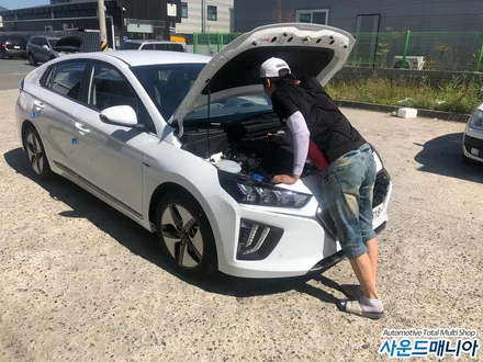 현대 아이오닉 열차단썬팅 PPF시공 by 울산 사운드매니아 / 울산 진장동