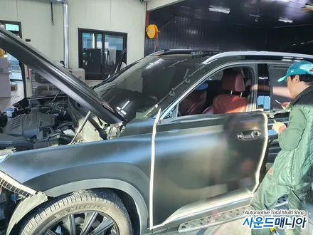 팰리세이드 무광블랙 전체 올랩핑!! 변신은 무죄!! / 울산, 경남