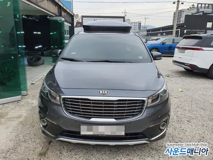 카니발 오토하임루프박스/ 비클시네마 천장 안드로이드 모니터/ 케어셀12a 보조배터리 장착 BY 사운드매니아 / 울산 진장동