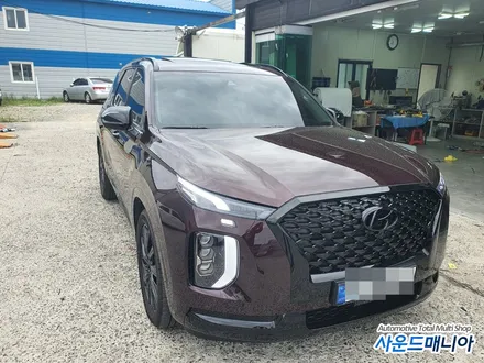 팰리세이드 블랙팩작업 루프랙 도색작업 울산 사운드매니아 / 울산, 경남