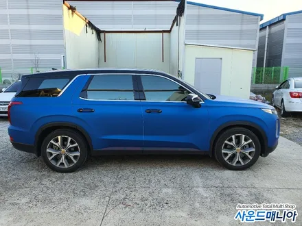 팰리세이드 블랙 & 블루 전체 [울산랩핑전문점] 사운드매니아 / 울산 진장동