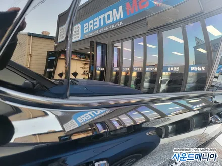 팰리세이드 블랙팩 크롬죽이기 작업은 역시 만족도 높은 울산 사운드매니아 / 울산, 경남