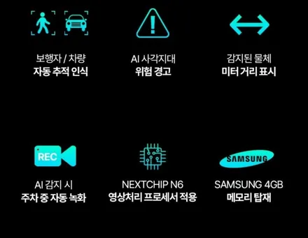 울산 어라운드뷰 싼타페 MX5 에이피 모빌리티 맥스프로 AI 장착, 거리 인식 감지까지 / 울산 진장동