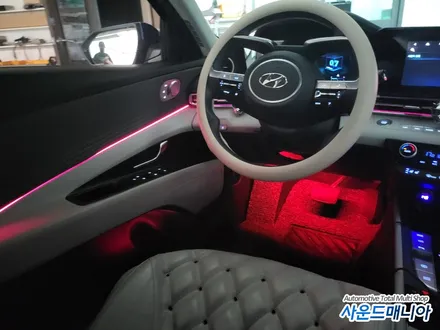아반떼 CN7 DMX 엠비언트 순정연동 시공잘하는 사운드매니아 / 울산, 경남
