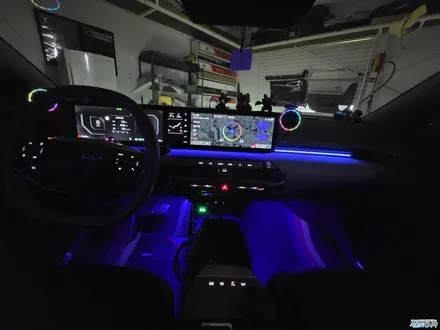 울산 EV4 RGB 순정연동 엠비언트 풀시공 2열까지 완벽 세팅 / 울산 진장동