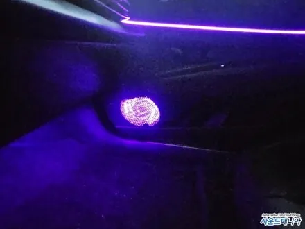울산 엠비언트 아반떼Cn7 순정 연동 엠비언트 회오리 스피커 추가 작업 / 울산 진장동