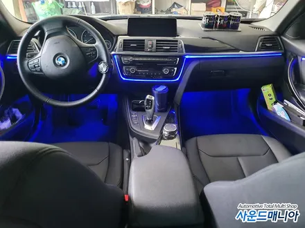 BMW 3시리즈 F30  엠비언트 라이트 시공 잘하는 사운드매니아 / 울산, 경남