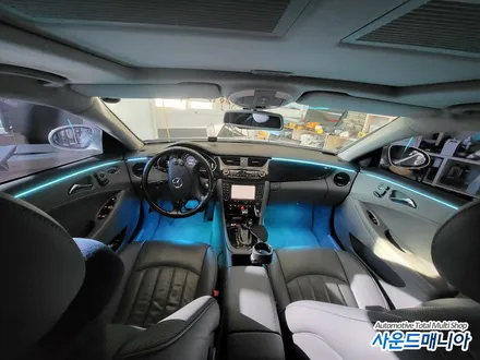 벤츠CLS W219  DMX엠비언트 시공 잘하는 울산 사운드매니아 / 울산, 경남
