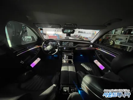 울산 제네시스 EQ900 카식스 무빙 엠비언트? 시공은 오직 사운드매니아 울산점 / 울산, 경남