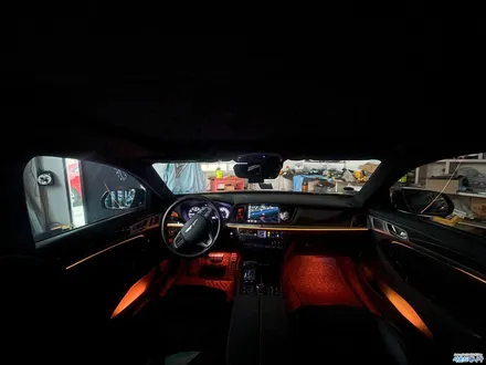 울산 DMX 엠비언트 제네시스G80 스포츠에 순정스럽게 비노출로 매립 / 울산, 경남