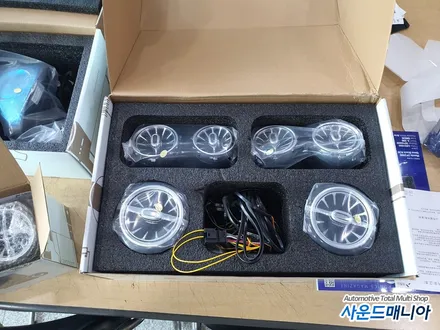 BENZ W222 벤츠 S-클래스  S450 순정 연동 송풍구 엠비언트 시공 전문 BY 사운드매니아 / 울산, 경남
