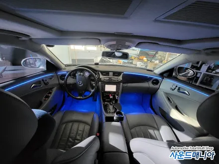 벤츠CLS W219  DMX엠비언트 시공 잘하는 울산 사운드매니아 / 울산, 경남