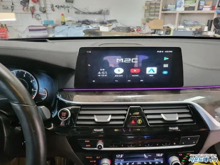 울산 BMW630d 안드로이드 올인원 네비게이션 M2C200A 장착은 사운드매니아 / 울산, 경남
