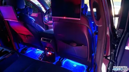 울산 올뉴렉스턴 카식스 RGB 엠비언트 시공후 실내 모습 감상