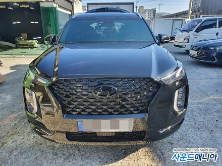 팰리세이드 블랙팩 시공  및 휠 캘리퍼도색+휠캡랩핑 by 사운드매니아 / 울산 진장동