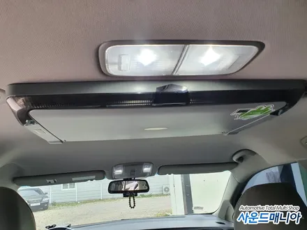 카니발 오토하임루프박스/ 비클시네마 천장 안드로이드 모니터/ 케어셀12a 보조배터리 장착 BY 사운드매니아 / 울산 진장동