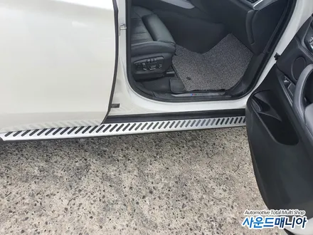 BMW X5 사이드스텝 장착 및 M2C-200a  안드로이드 내비게이션 매립 시공 잘하는 by  사운드매니아 / 울산, 경남