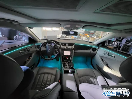 벤츠CLS W219  DMX엠비언트 시공 잘하는 울산 사운드매니아 / 울산, 경남