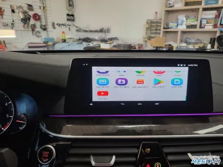 울산 BMW630d 안드로이드 올인원 네비게이션 M2C200A 장착은 사운드매니아 / 울산, 경남