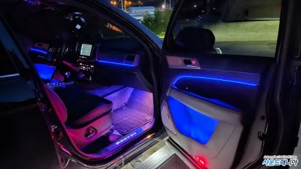 울산 올뉴렉스턴 카식스 RGB 엠비언트 시공후 실내 모습 감상