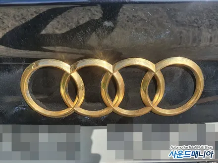 울산 아우디 A3 엠블럼 금장 도금 전문 사운드매니아 / 울산 진장동