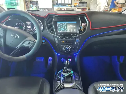 싼타페DM  엠비언트 시공 작업 사운드매니아 / 울산, 경남