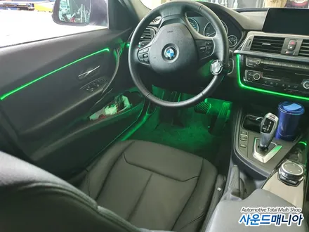 BMW 3시리즈 F30  엠비언트 라이트 시공 잘하는 사운드매니아 / 울산, 경남