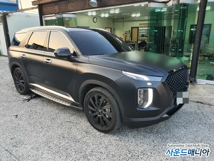 팰리세이드 무광블랙 전체 올랩핑!! 변신은 무죄!! / 울산, 경남