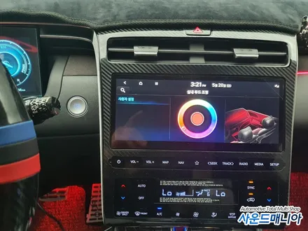 현대 투싼 DMX 엠비언트시공 울산 사운드매니아 / 울산, 경남