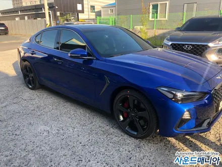 울산 제네시스 G70 열차단썬팅 블랙박스 by 사운드매니아 / 울산 진장동