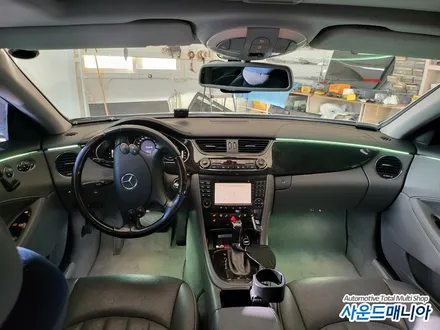벤츠CLS W219  DMX엠비언트 시공 잘하는 울산 사운드매니아 / 울산, 경남