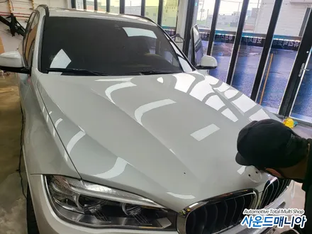 울산에서 BMW PPF 잘한다고 소문 듣고 오셨답니다 본넷PPF 시공은 사운드매니아 / 울산, 경남