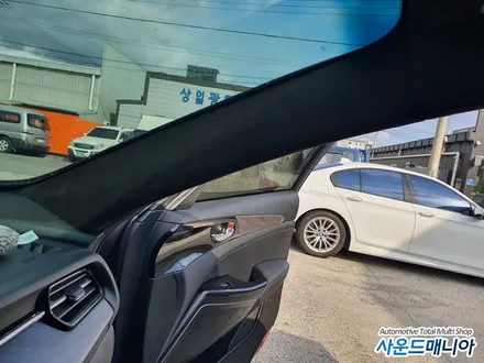 기아 K7 프리미어 천정 스웨이드 작업 BY 울산 사운드매니아 / 울산 진장동