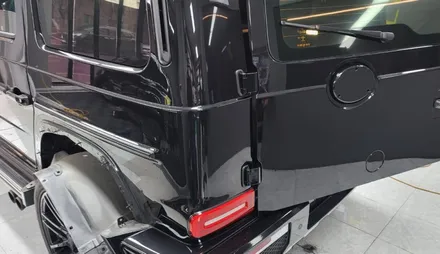 경기도 시흥 지바겐 브라부스(BRABUS) 올 튜닝 사틴화이트로 전체 랩핑 / 시흥시 월곶동