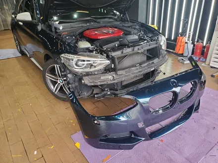 시흥 BMW 1시리즈 랩핑으로 세상에 하나뿐인  내 차 만들기 / 시흥시 월곶동