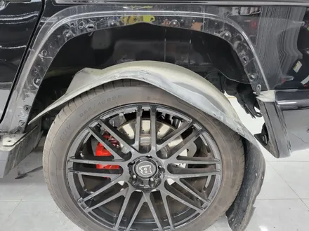 경기도 시흥 지바겐 브라부스(BRABUS) 올 튜닝 사틴화이트로 전체 랩핑 / 시흥시 월곶동