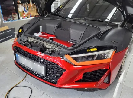 인천 논현 아우디 R8 택랩 트루블러드 랩핑으로 더 섹시하게 / 시흥시 월곶동